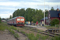 Bild: Tåg i Jokkmokk