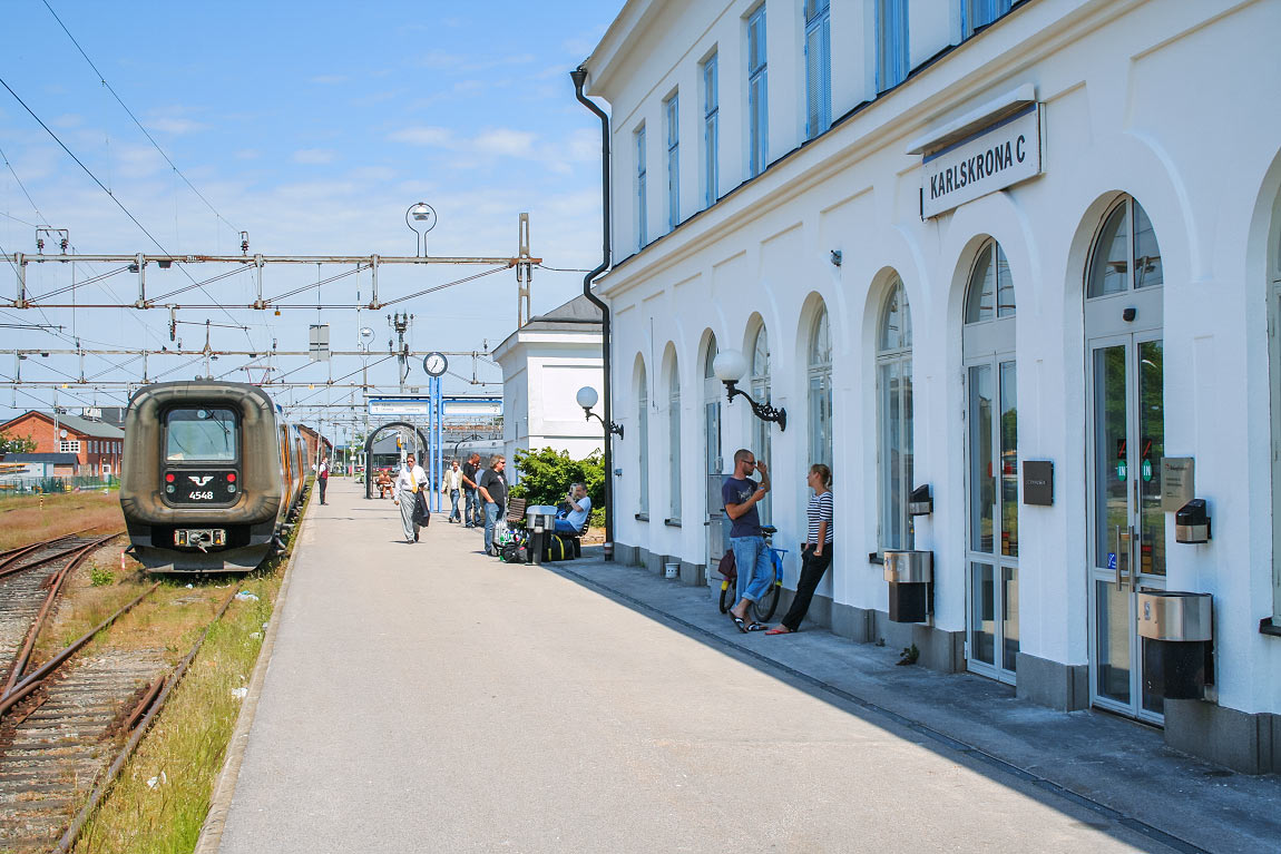 Bild: Stationen i Karlskrona 2007