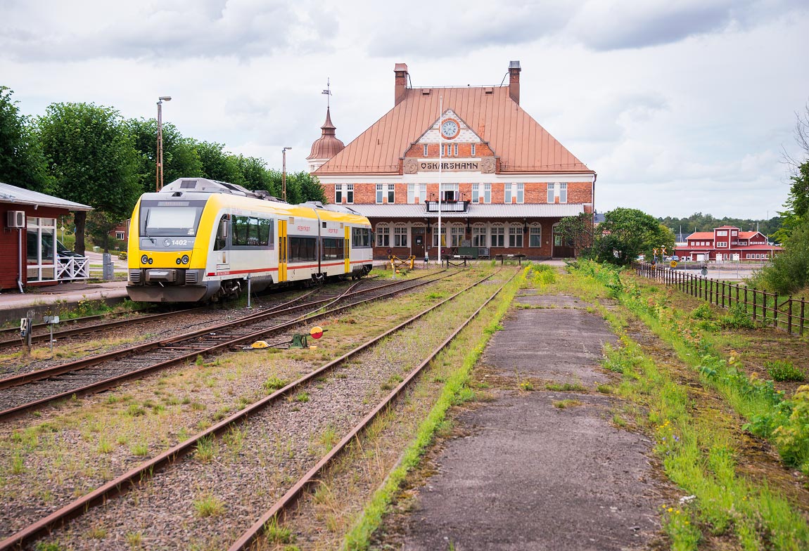 Bild: Stationen i Oskarshamn 2014