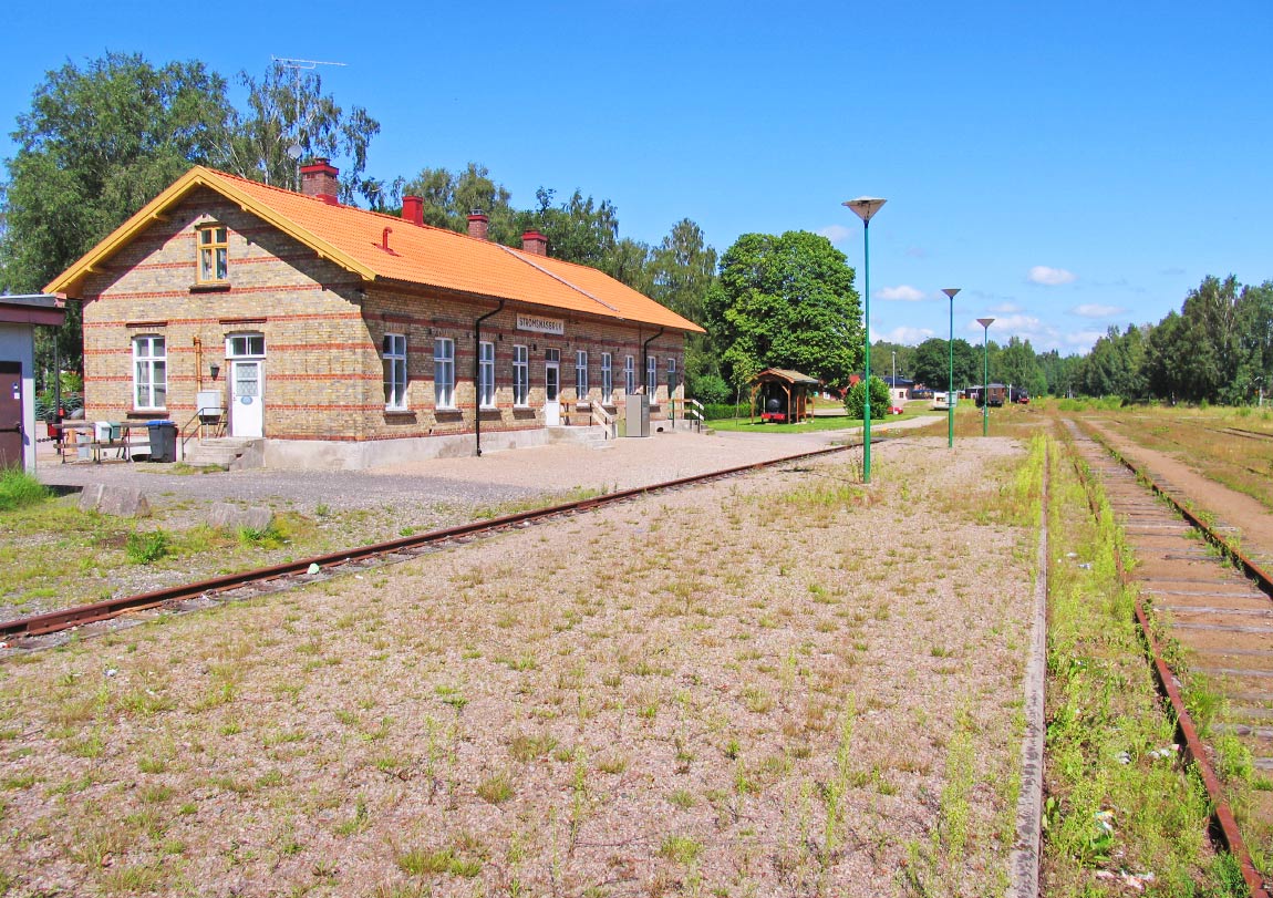 Bild: Stationshuset i Strömsnäsbruk