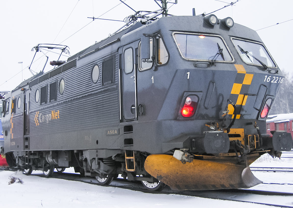 Bild: CargoNet El 16 2216 i Nässjö 2004