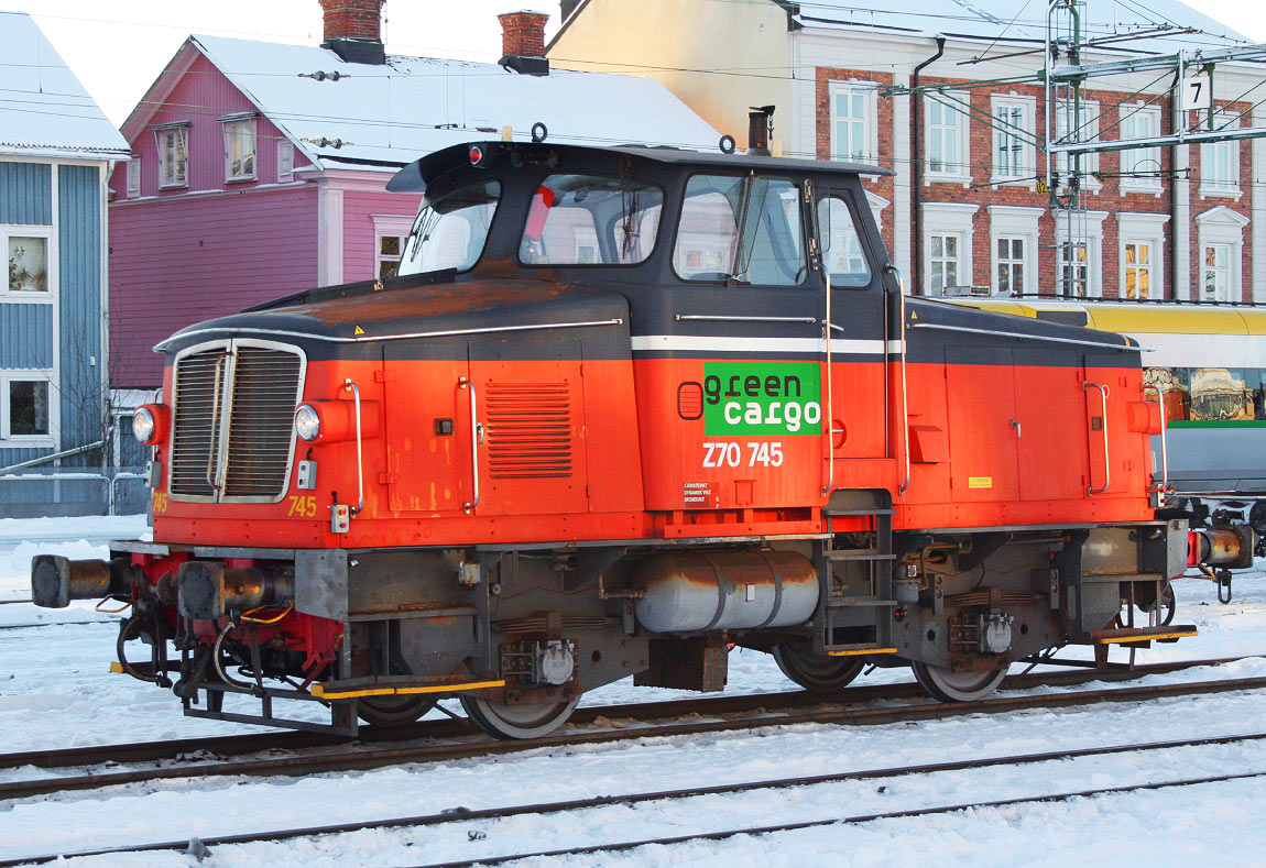 Bild: Green Cargo Z70 745 i Karlstad 2010
