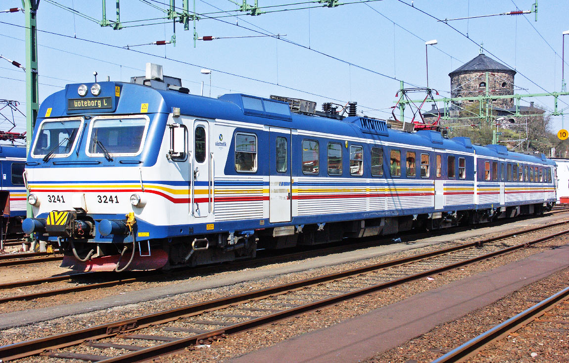 Bild: Västtrafik X14 3241 i Göteborg 2005