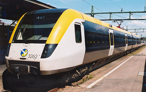 Bild: Västtrafik X53 3262 i Göteborg 2002