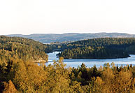 Bild: Utsikt över Dalslands sjöar