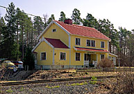 Bild: Fd stationshuset i Österbybruk