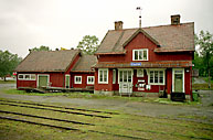 Bild: Stationshuset i Åsarna