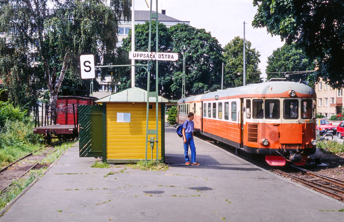 Uppsala Östra i augusti 1991