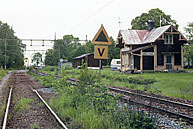 Bild: Stationshuset i Gamla Uppsala