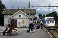 Bild: X2000 i Årnes
