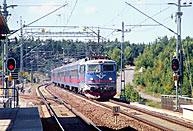Bild: Tåg i Läggesta