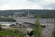 Bild: Bron över Ångermanälven 2010