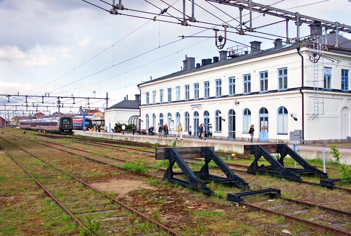 Bild: Stationen i Karlskrona