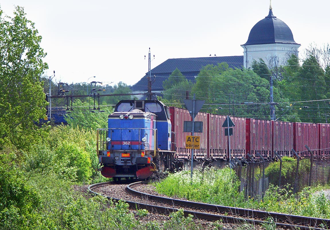 Bild: Godståg i Kimstad