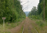 Bild: Utfarten från Tibro mot Karlsborg