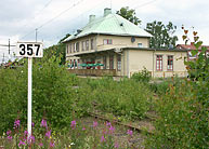 Bild: Stationshuset i Karlsborg