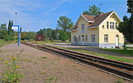 Stationen i Lyrestad 2007. Foto Markus Tellerup.