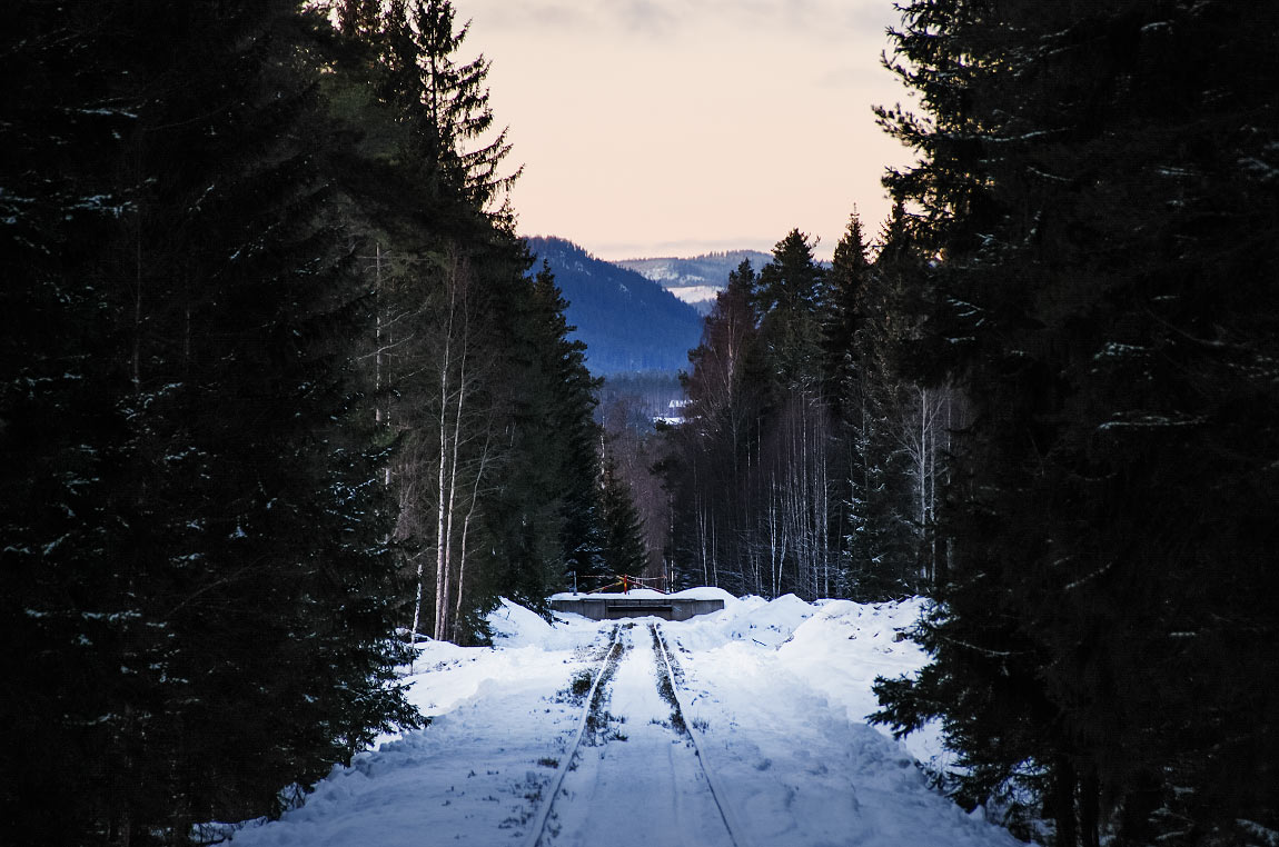 Bild: Spårslutet vid Märbäck 2007