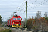 Bild: Mittlinjetåg vid Optand 2003