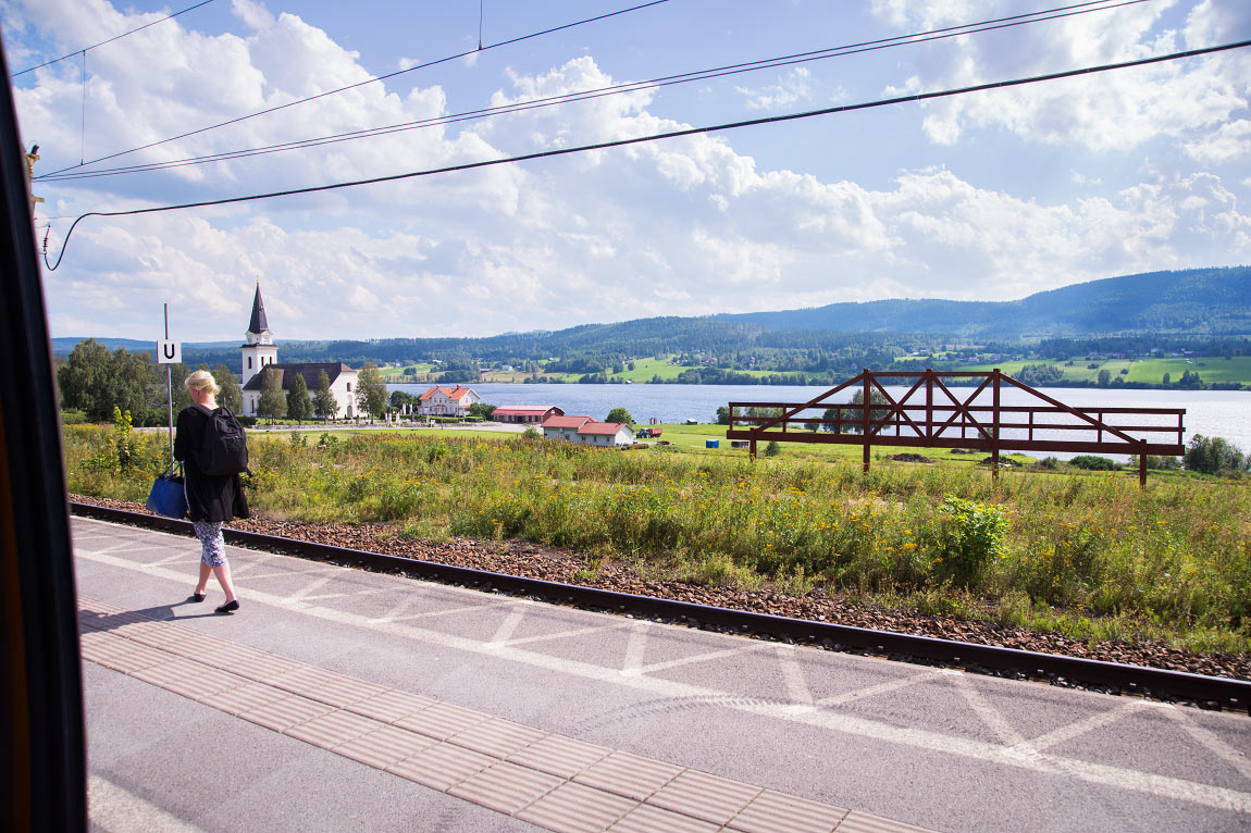 Bild: Uppehåll i Fränsta 2014