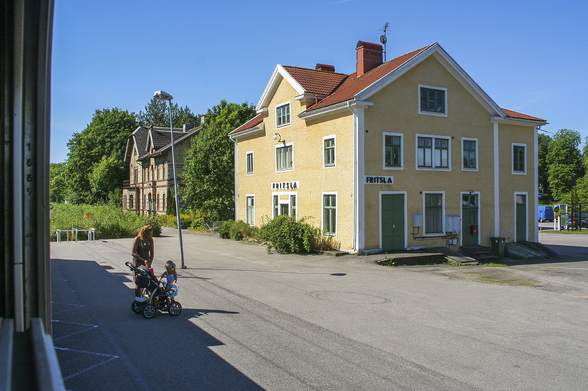 Bild: Stationshuset i Fritsla 2005