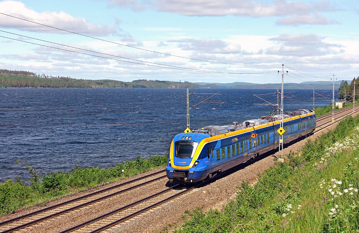 Sundsvall-Ånge-Bräcke-Östersund-Storlien