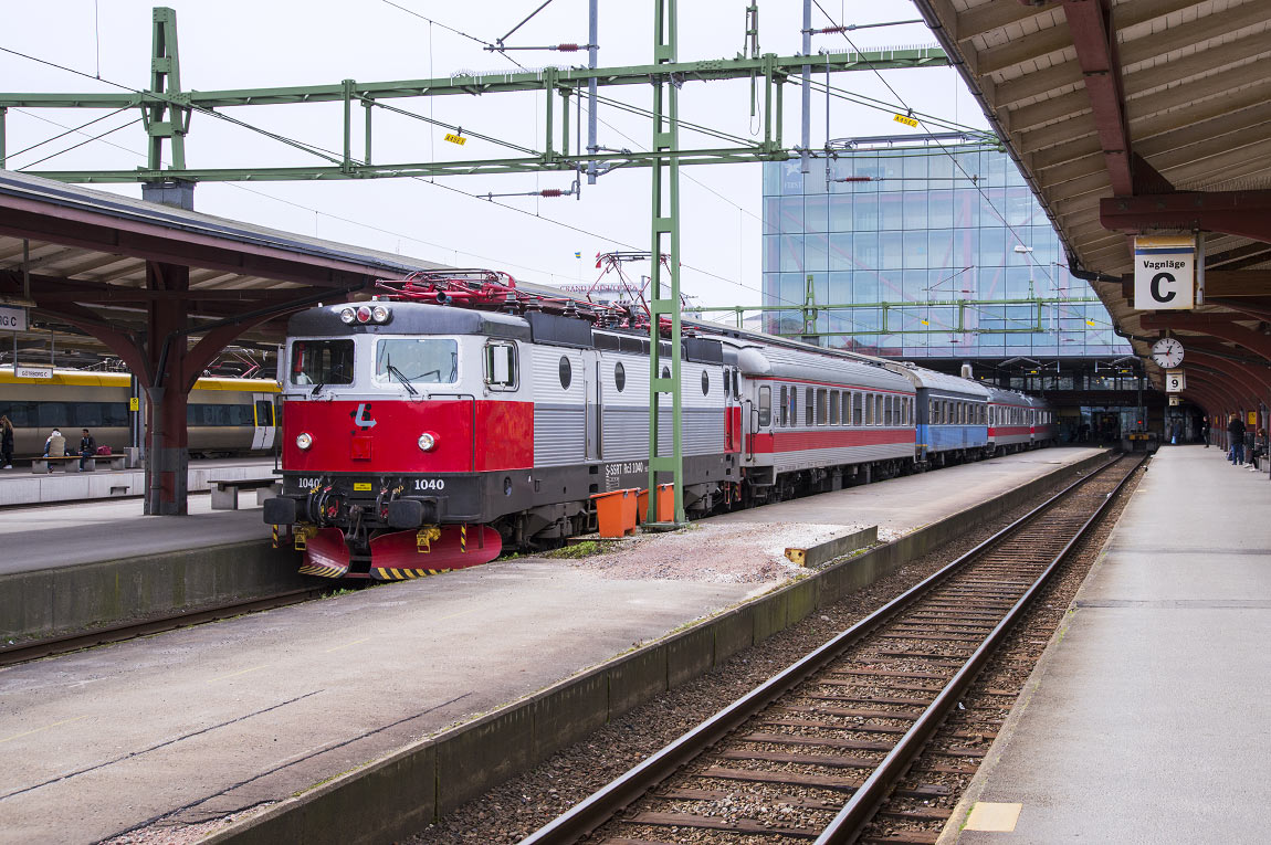 Bild: Tågabs tåg till Falun på Göteborg C 2014