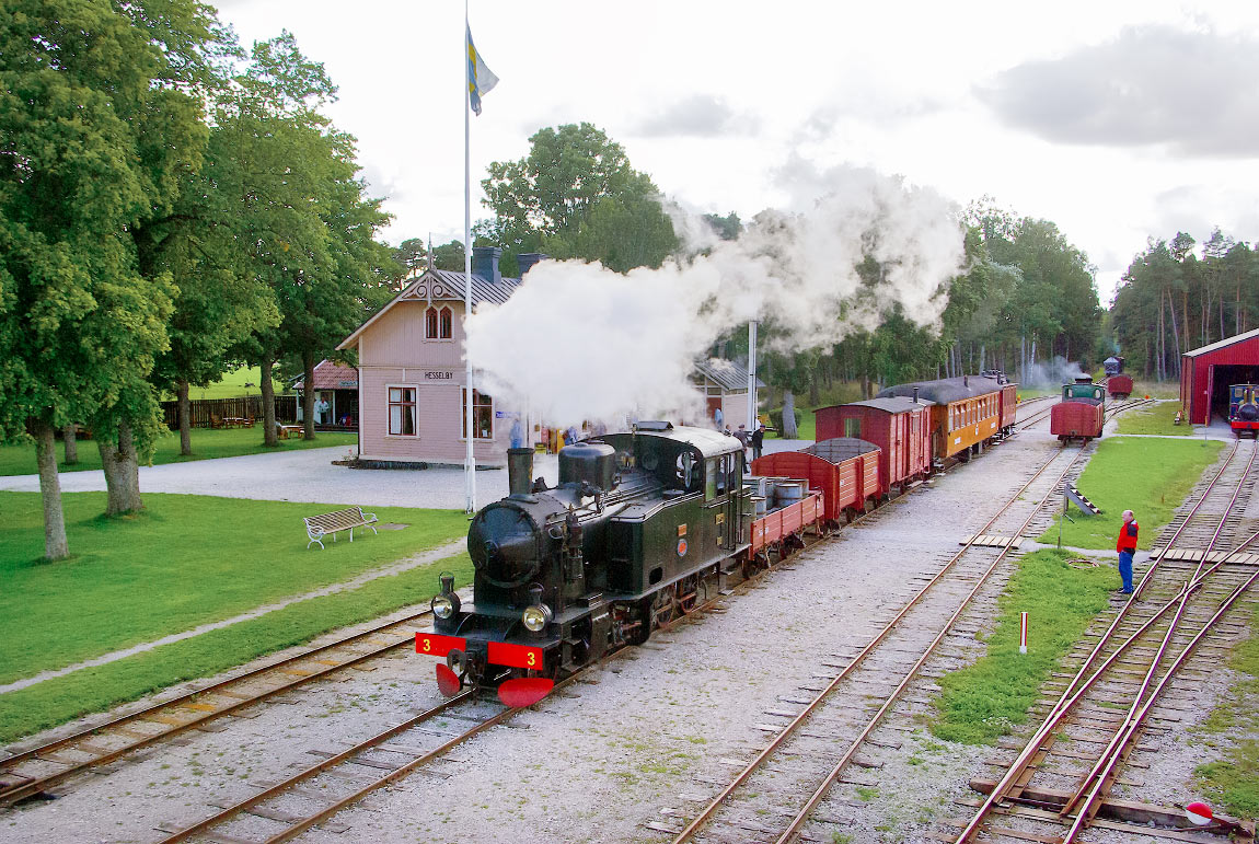 Bild: Museitåg i Hesselby 2008