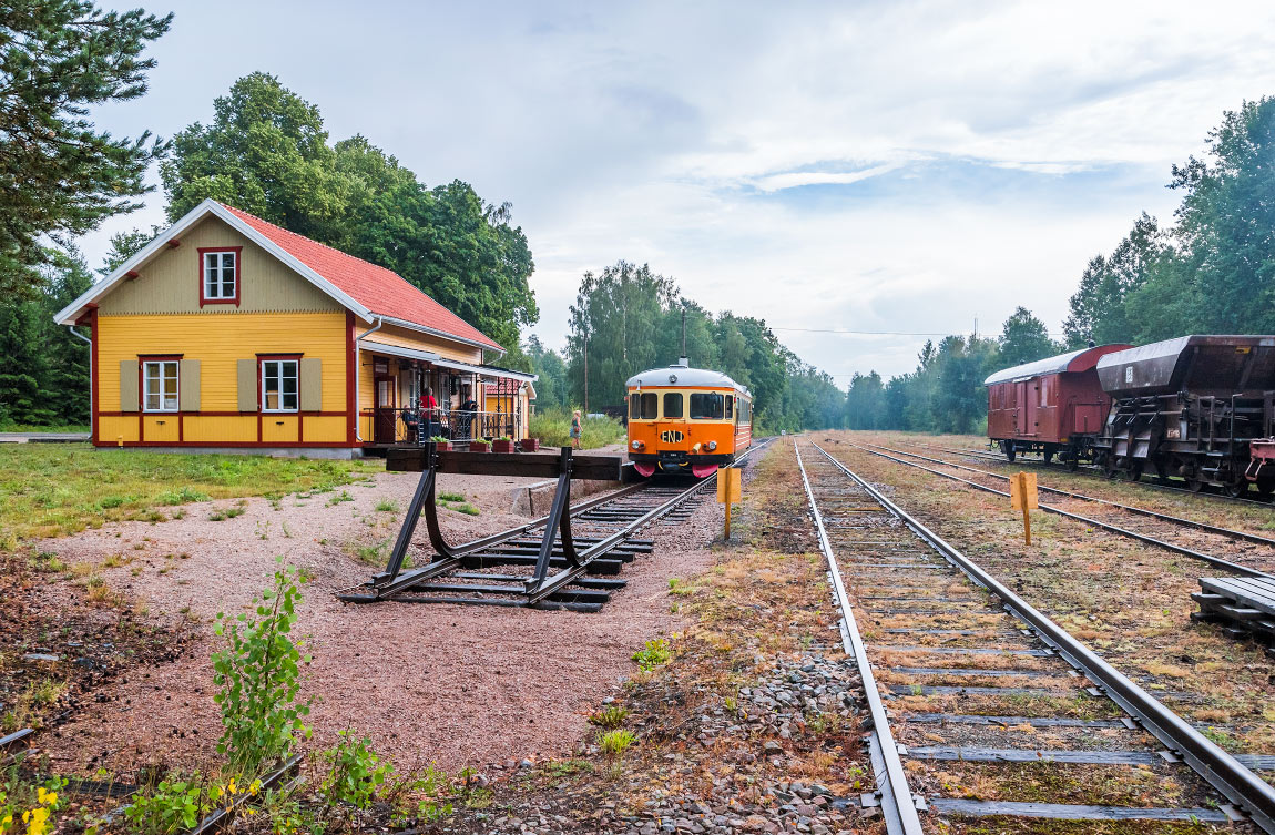 Bild: Stationen i Kärrgruvan i juli 2018