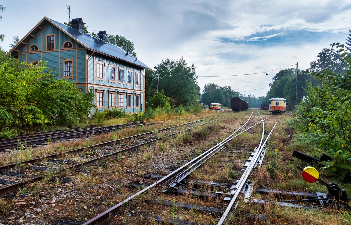 Bild: Bangården i Kärrgruvan 2018