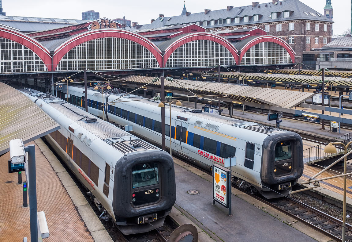 Öresundståg på København H 2018