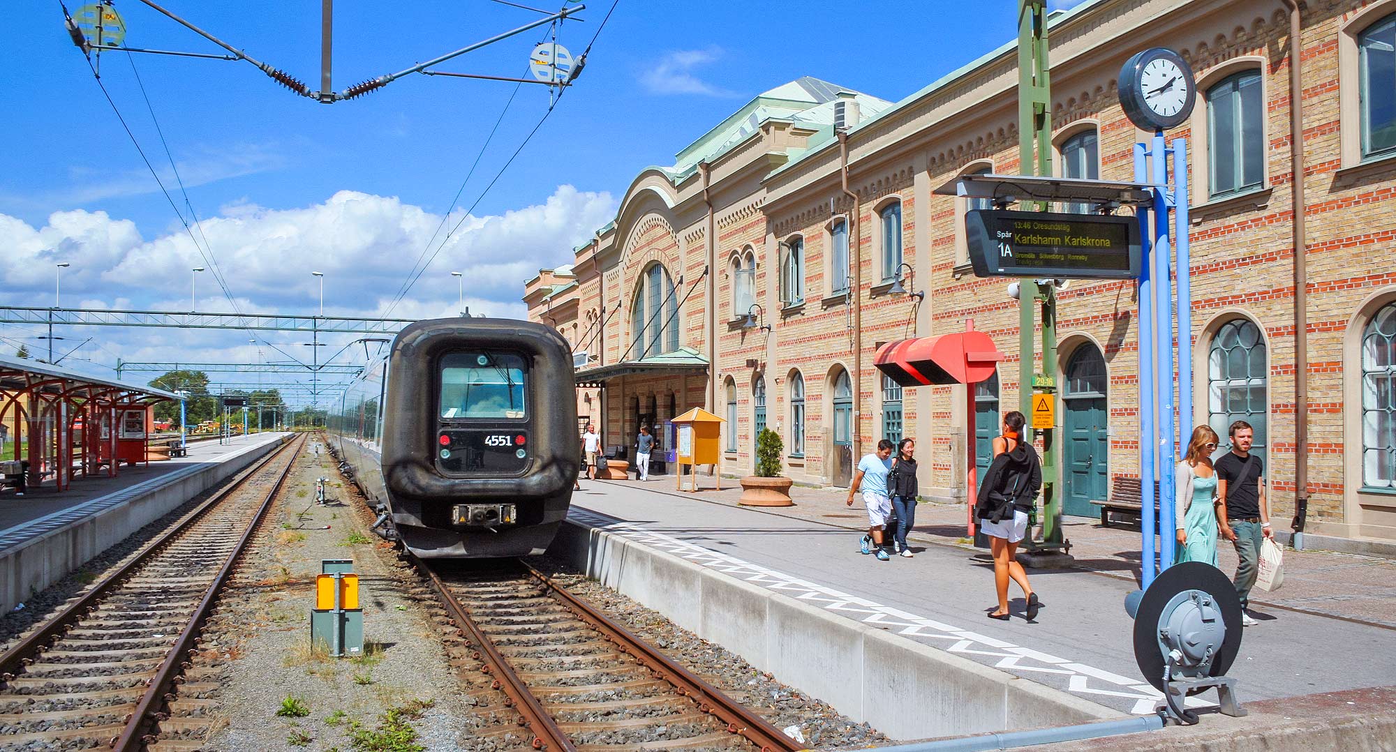 Bild: Öresundståg i Kristianstad 2008