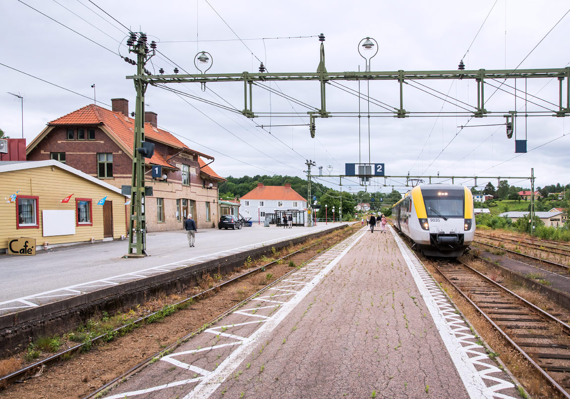 Bild: Munkedals station 2015