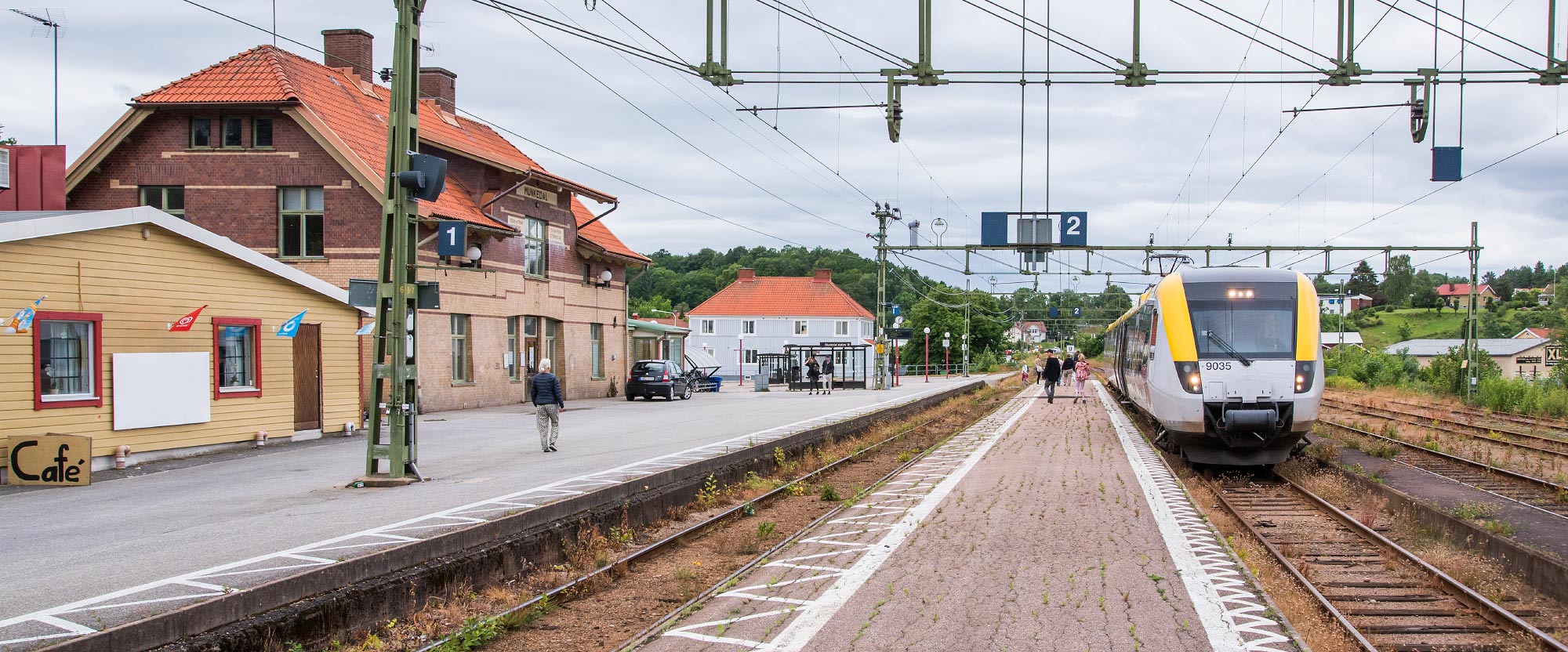 Bild: Munkedals station 2015