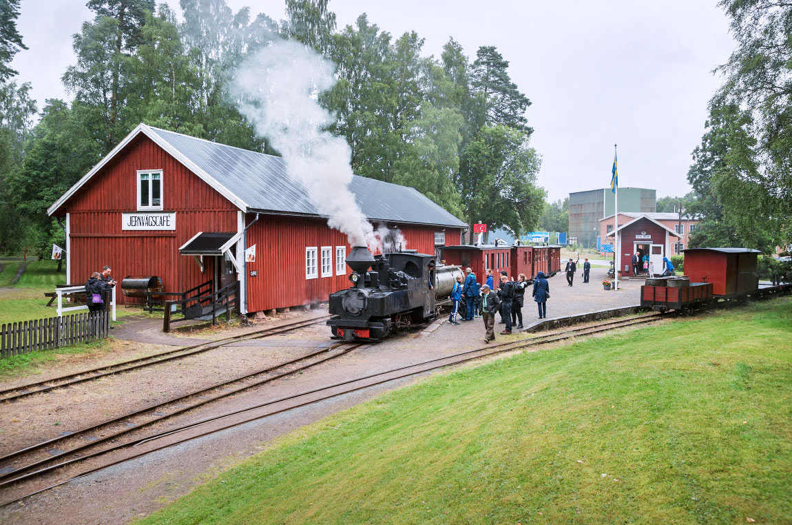 Bild: Stationen i Ohs bruk 30 juli 2015