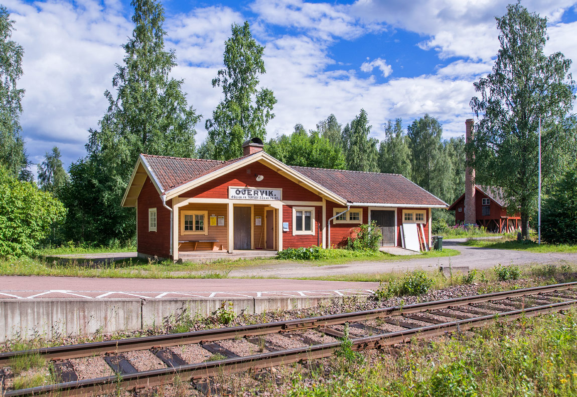 Bild: Stationshuset i Öjervik 2016
