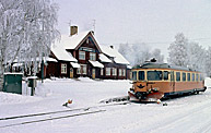 Bild: Övertorneå station 1976