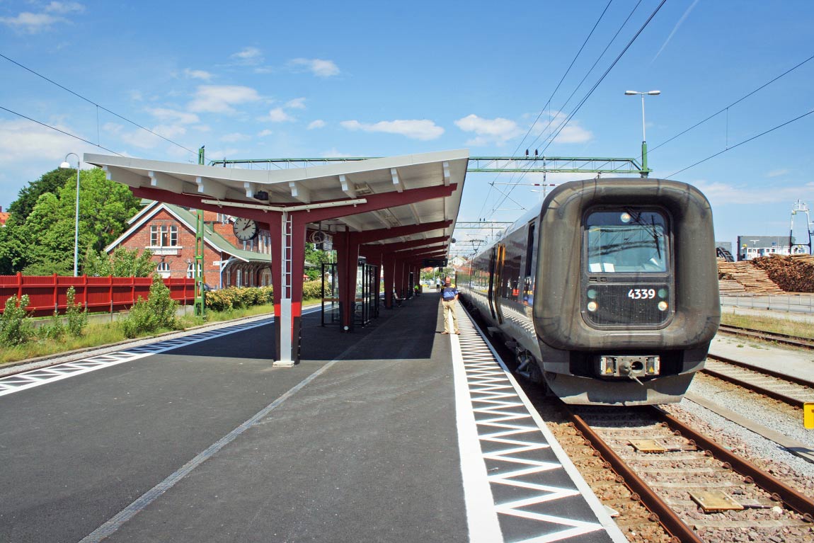 Bild: Öresundståg i Sölvesborg 2007