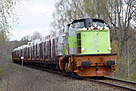 Bild: Godståg med T43 vid Ormaryd 2005