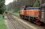 Bild: Godståg i Silverdalen