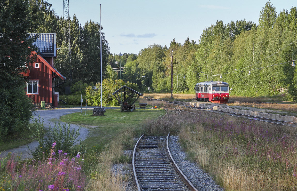 Bild: Y1 1356 som tåg 89421 mot Östersund i Ulriksfors 31 juli 2021