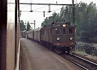 Bild: Blandat tåg i Viskafors 1972