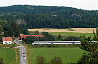 Bild: X2000 vid Orrekläpp 2006