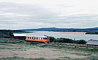 Bild: Y8 på linjen Övertorneå-Karungi 1976