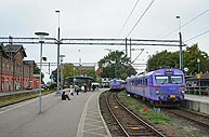 Bild: Tåg till Simrishamn och Malmö i Ystad 2008