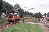 Bild: Z70 passerar Åtorp station