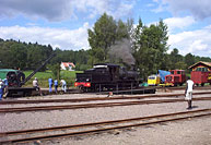 Bild: VGJ 24 på vändskivan i Anten 2003