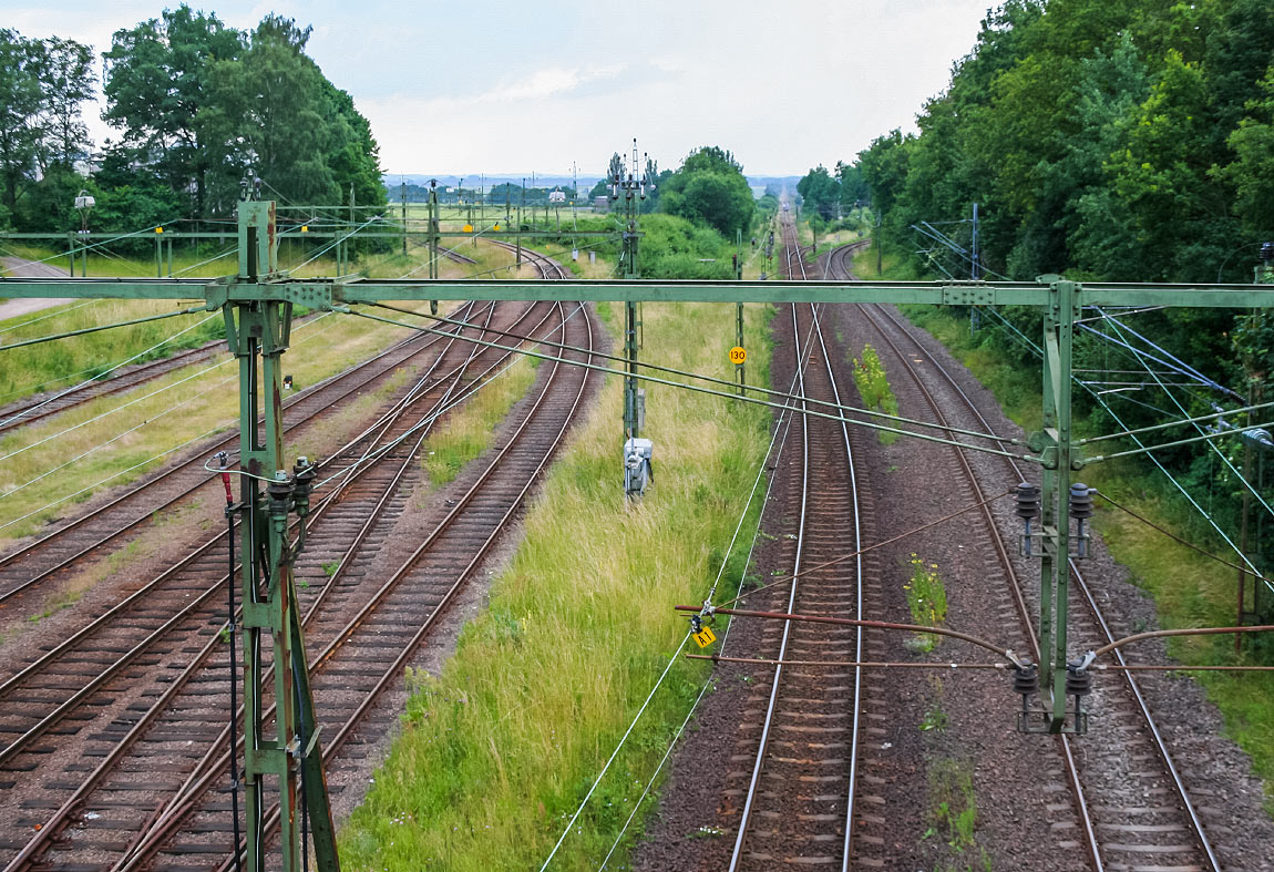 Bild: Västra utfarten i Åstorp