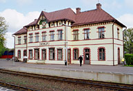 Bild: Stationshuset i Berga
