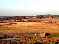 Bild: Godståg vid Säve 2003